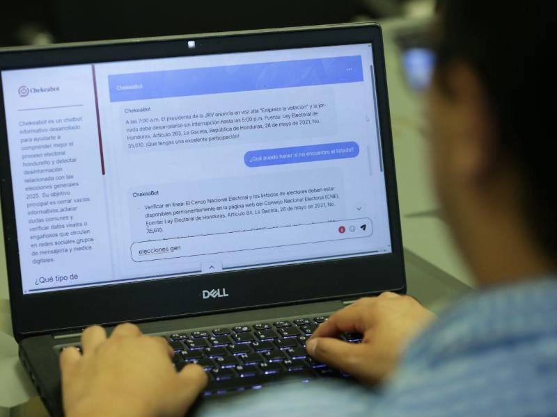 <b>Chekeabot</b>, el chatbot de EH Verifica y LA PRENSA Verifica, respondió dudas electorales clave y ayudó a frenar la desinformación durante las elecciones en Honduras.