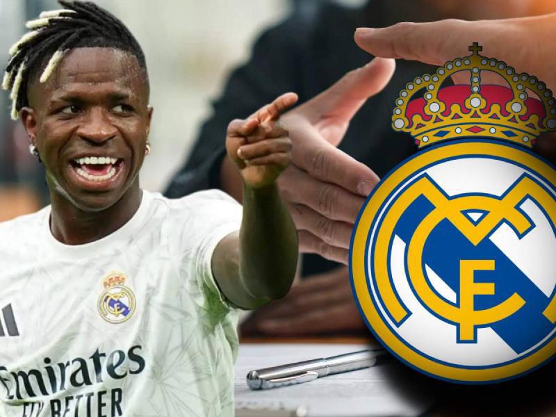 Real Madrid sufre giro inesperado: Club millonario planea quitarle a Vinicius sin pagar nada