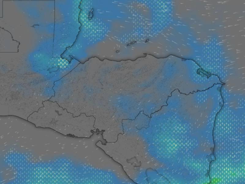 Una onda tropical dejará lluvias y chubascos en Honduras este domingo.