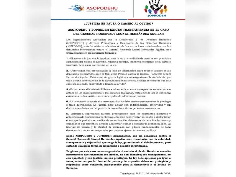 Piden celeridad ante denuncias presentadas contra Roosevelt Hernández por difamación y agresiones contra periodistas