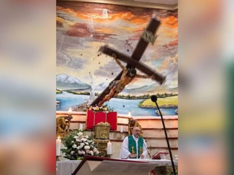 El religioso fue identificado como Patricio Alfredo Sánchez Molinari.