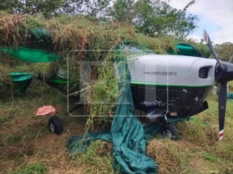 En los países de la región centroamericana se siguen encontrando narcoavionetas.