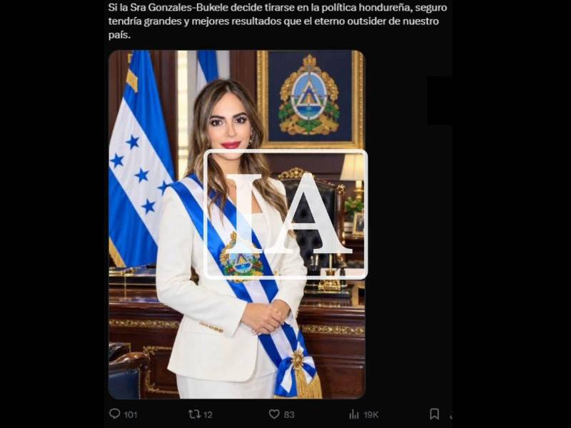 Captura de pantalla a una publicación de X, hecha el 15 de octubre de 2026.