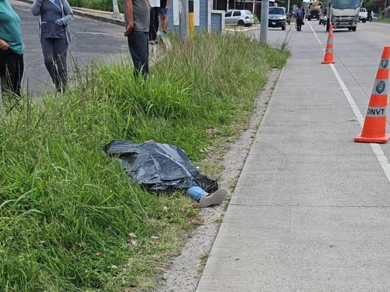Mujer muere atropellada tras intentar cruzar la calle en carretera al sur