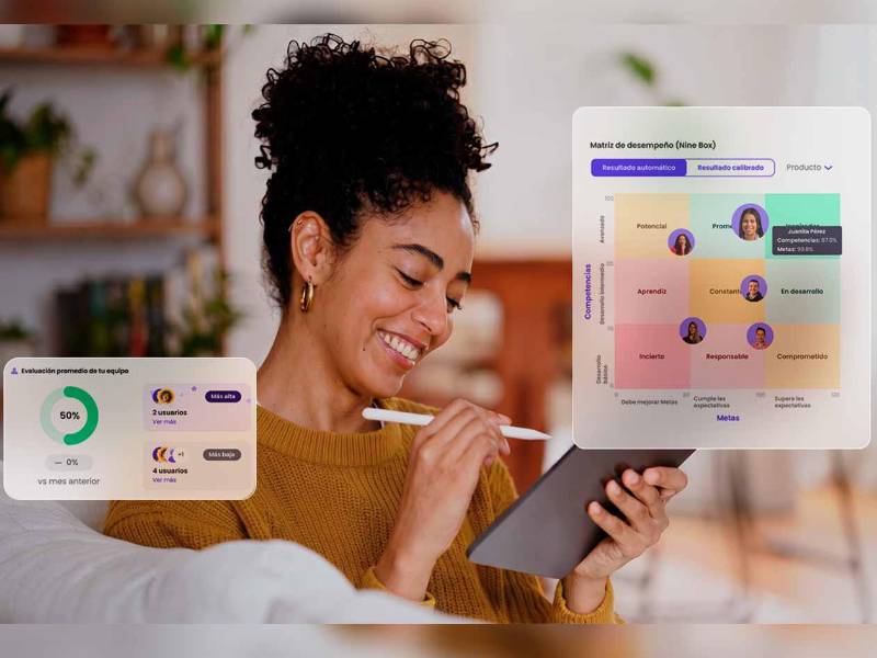 La plataforma de Crehana integra reclutamiento, nómina, desempeño y clima organizacional en un solo entorno digital impulsado por inteligencia artificial.