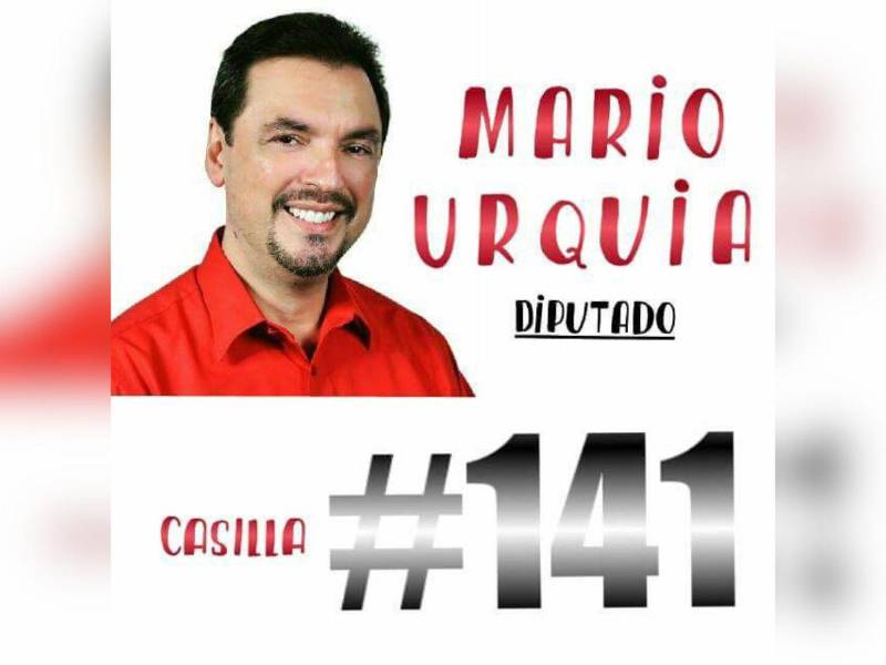 Mario Urquía participó como precandidato a diputado por Libre en Cortés en 2017. También ha ocupado cargos en el partido y la corriente FRP.