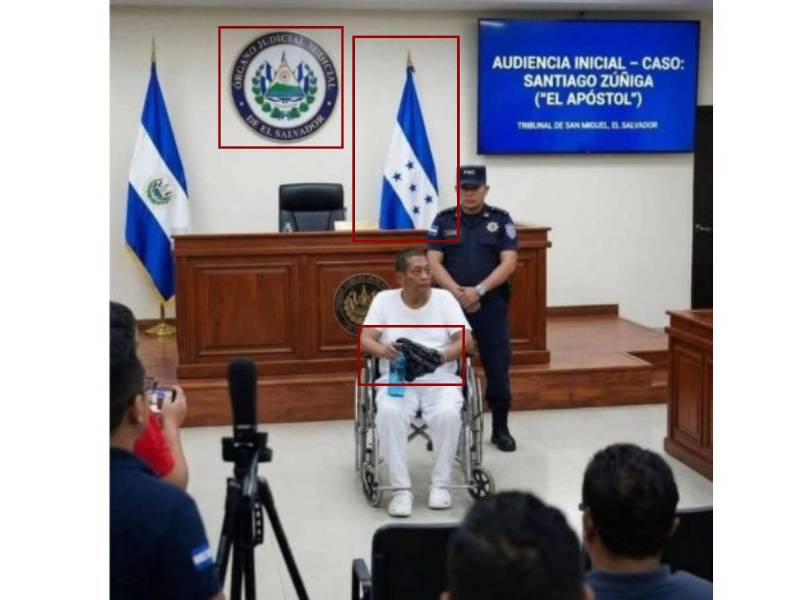 Captura de pantalla a las inconsistencias detectadas en un análisis visual.