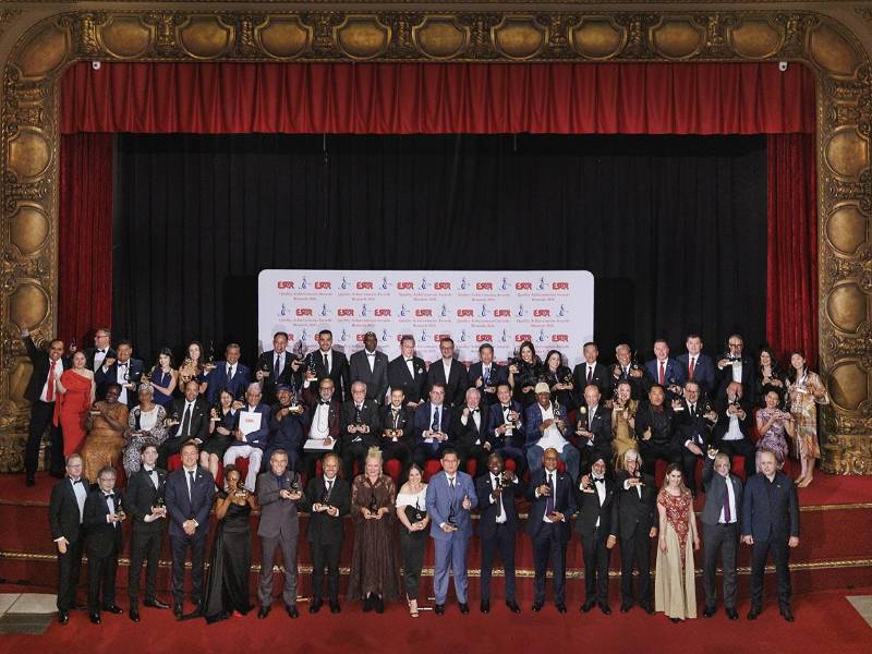 La ceremonia de entrega del Quality Achievements Award 2026 se realizó en Bruselas, Bélgica, con la participación de empresarios, académicos y líderes de diferentes países.
