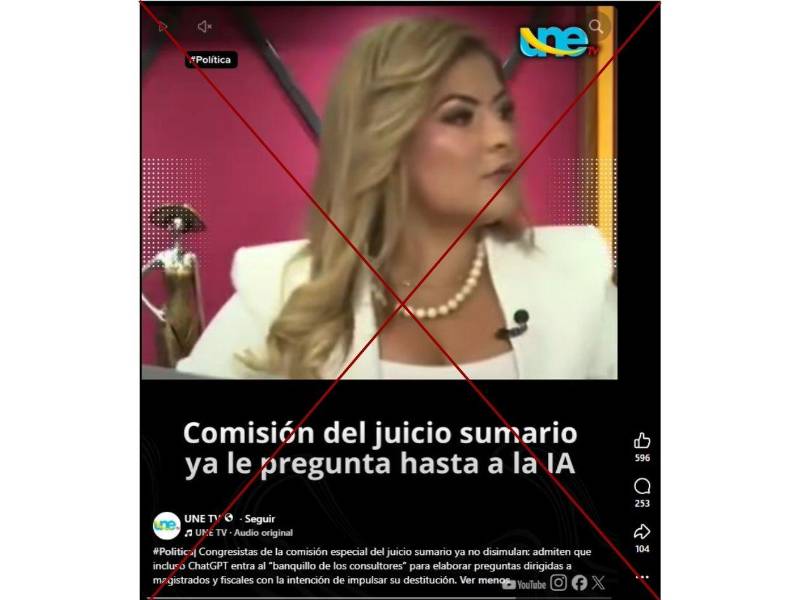 Captura de pantalla a una publicación de Facebook hecha el 15 de abril de 2026.