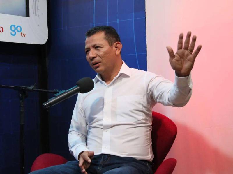 Oved López, diputado de la bancada del partido Libertad y Refundación (Libre).