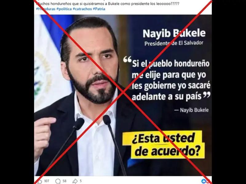 Captura de pantalla a una publicación de Facebook hecha el 16 de octubre de 2026.