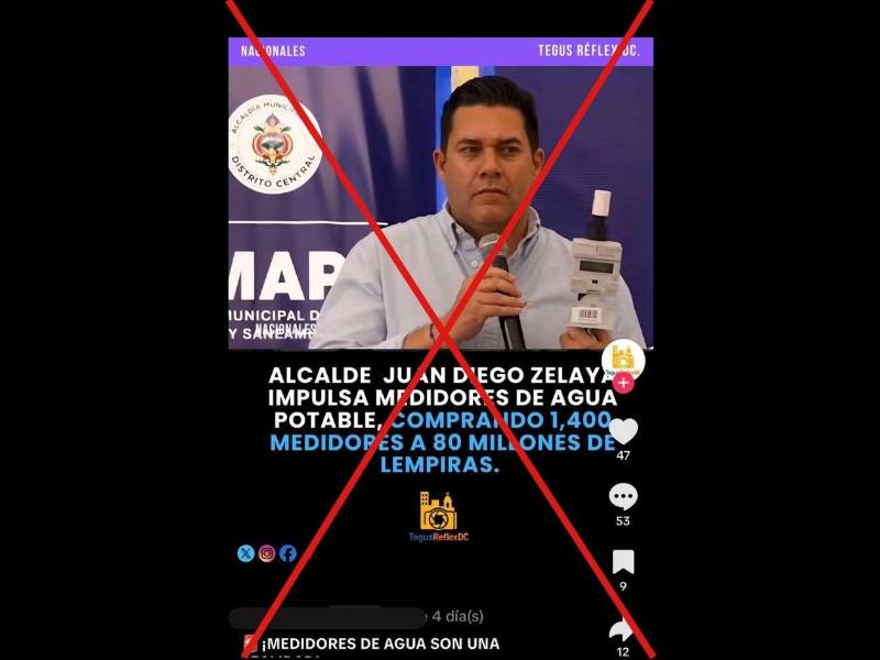 Captura de pantalla a una publicación de TikTok hecha el 16 de junio de 2026.