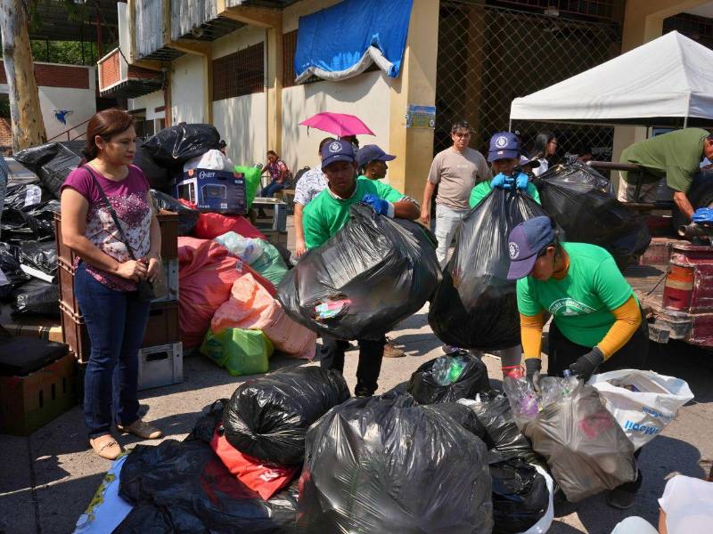 La campaña incluye la recolección de residuos valorizables.