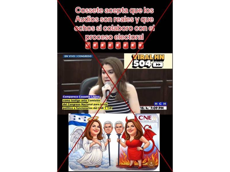 Captura de pantalla a una publicación de TikTok hecha el 16 de abril de 2026.