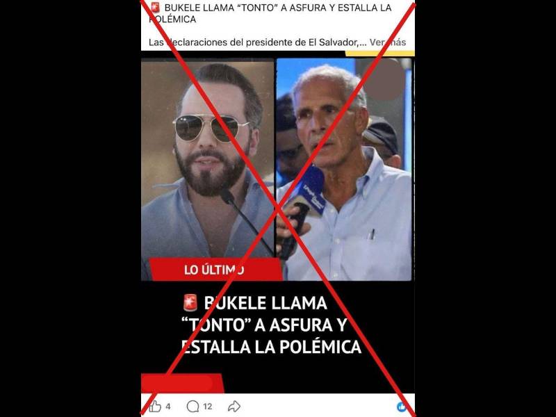 Captura de pantalla a una publicación de Facebook hecha el 21 de julio de 2026.