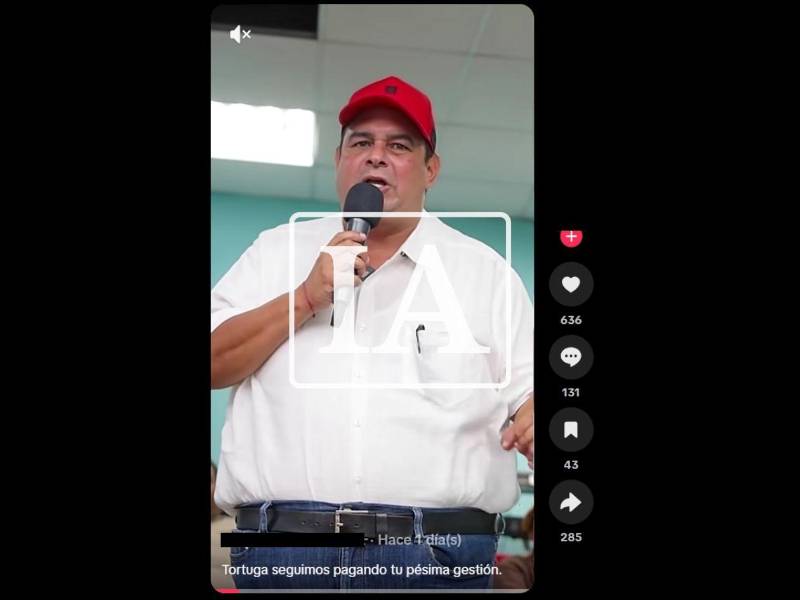 Captura de pantalla a una publicación de TikTok, hecha el 30 de septiembre de 2026.