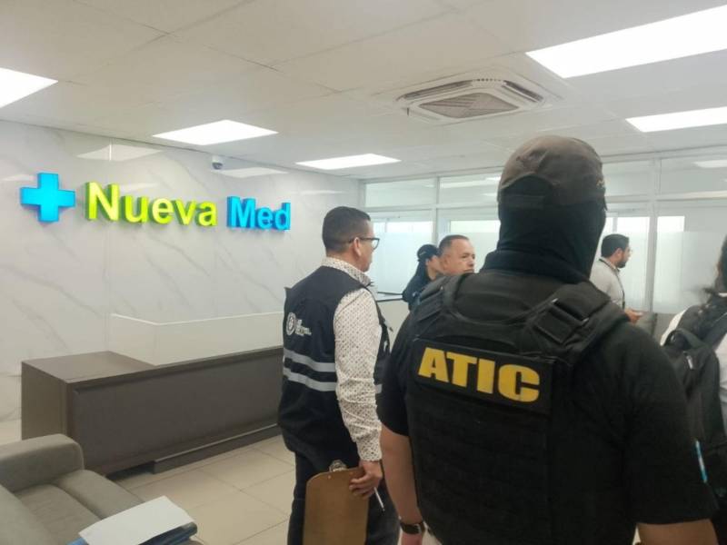 Nueva Med deja de atender pacientes tras intervención de la ATIC en Tegucigalpa.