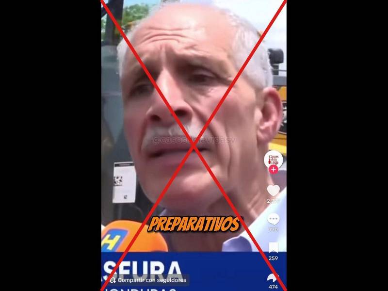 Captura de pantalla a una publicación de TikTok hecha el 24 de julio de 2026.
