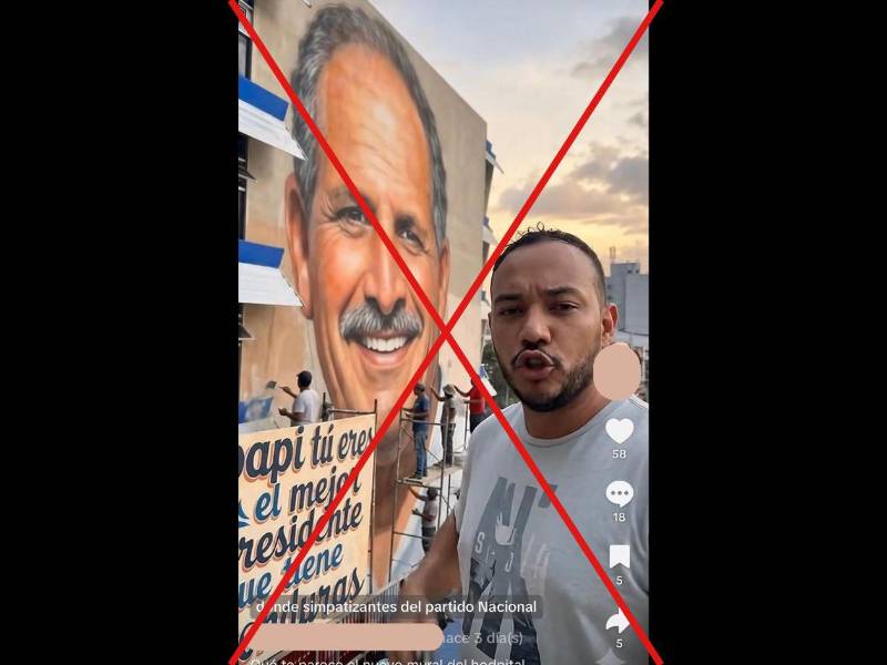 Captura de pantalla a una publicación de TikTok hecha el 5 de mayo de 2026.