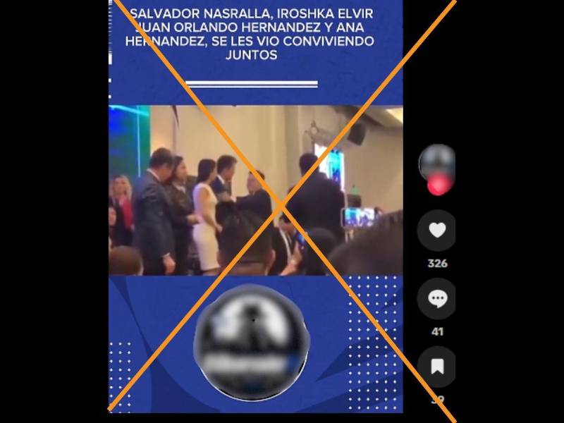 Captura de pantalla a una publicación de TikTok hecha el 13 de octubre de 2026.