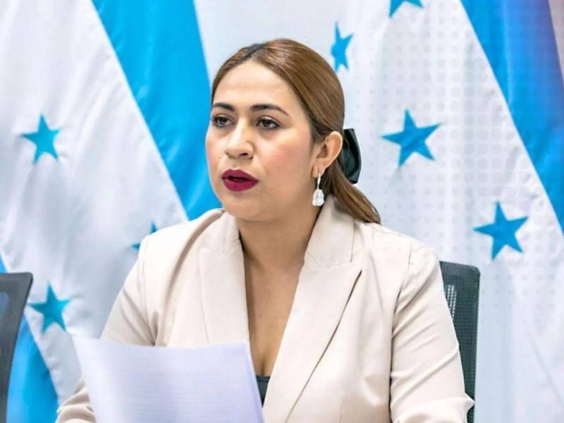 Ángelica Álvarez, exsecretaria de Derechos Humanos durante el gobierno de Xiomara Castro.