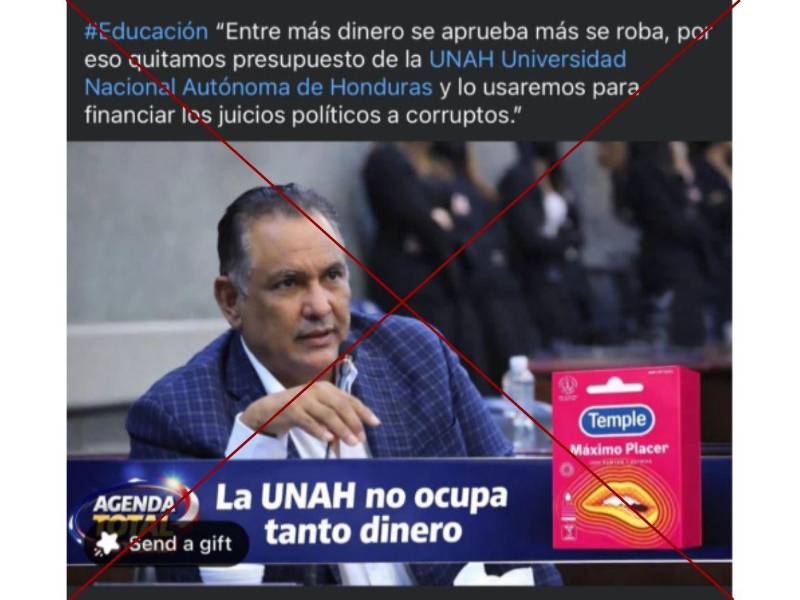 Captura de pantalla a una publicación de Facebook hecha el 17 de abril de 2026.