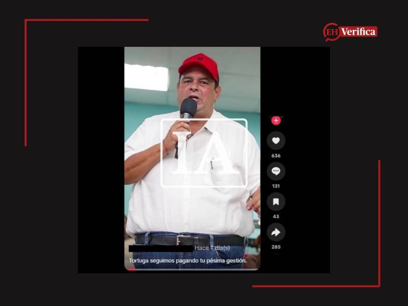 Captura de pantalla a una publicación de TikTok, hecha el 30 de septiembre de 2026, adaptada a esta cartela.