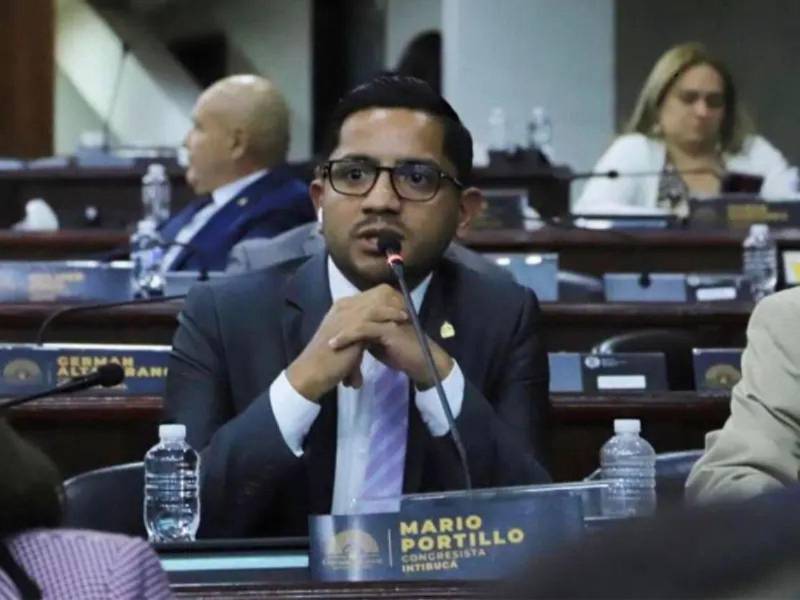 Mario Portillo, diputado del partido Libre.
