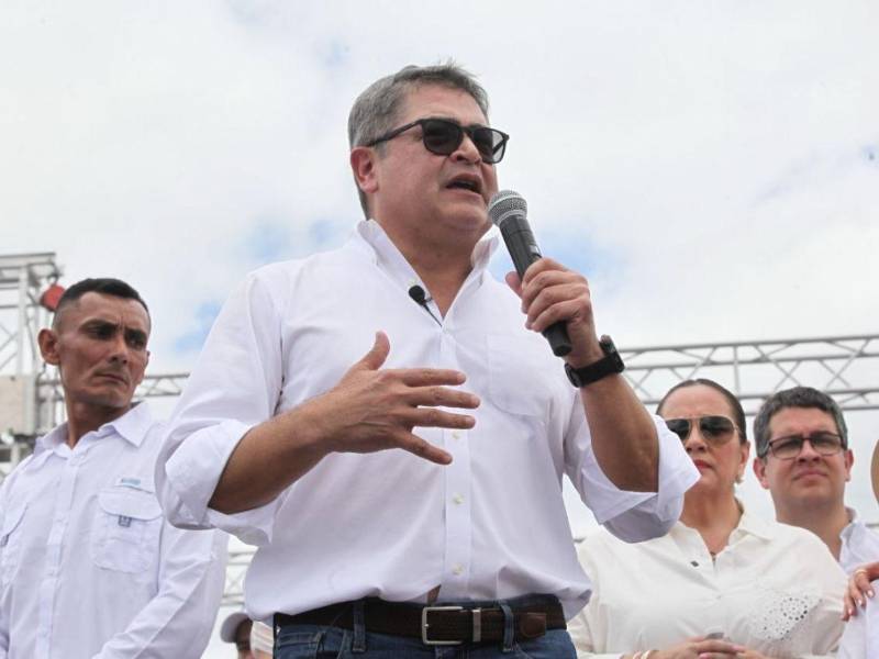 Juan Orlando Hernández, expresidente de Honduras (2014-2018 y 2018-2022).
