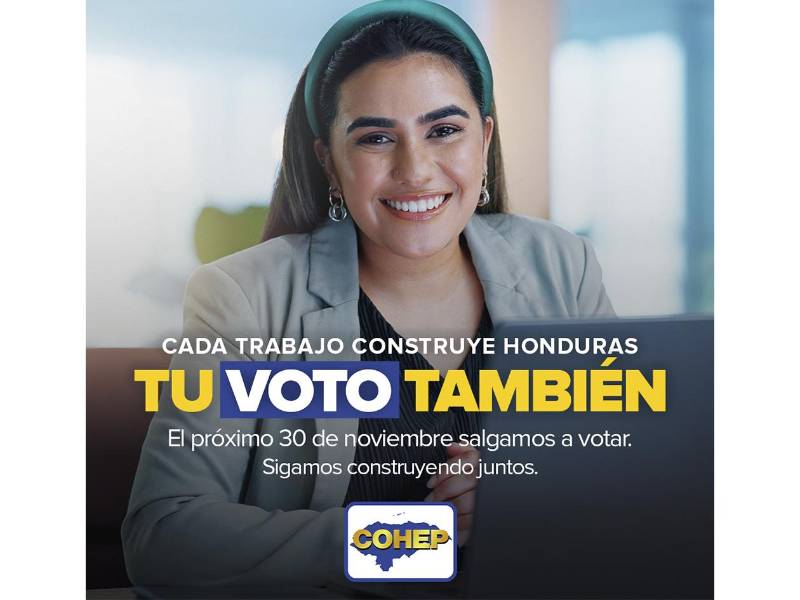 COHEP impulsa el voto informado rumbo a las elecciones del 30 de noviembre