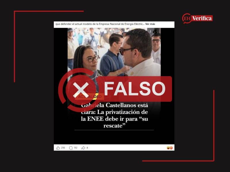 Captura de pantalla a una publicación de Facebook, hecha el 25 de agosto de 2026, adaptada a esta cartela.