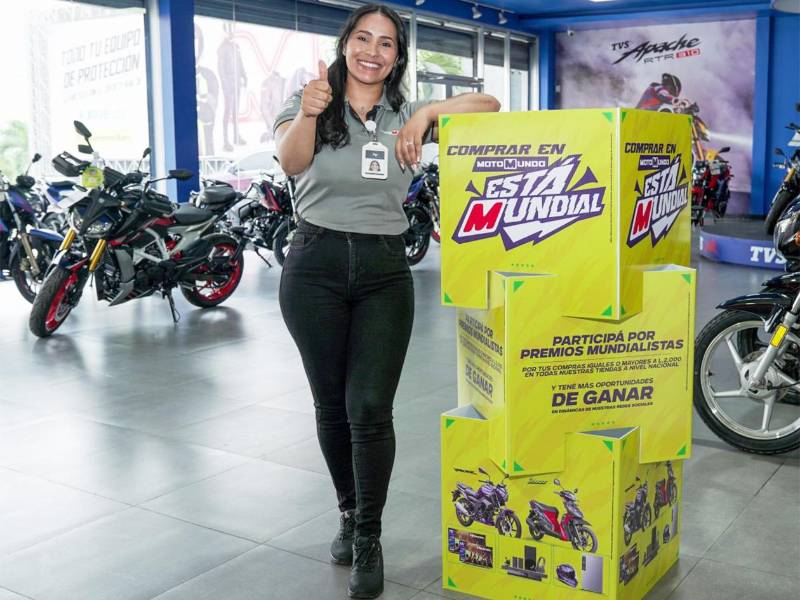 Karen Rojas, gerente de Mercedeo brindó detalles de la promoción mundialista impulsada por Motomundo a nivel nacional.