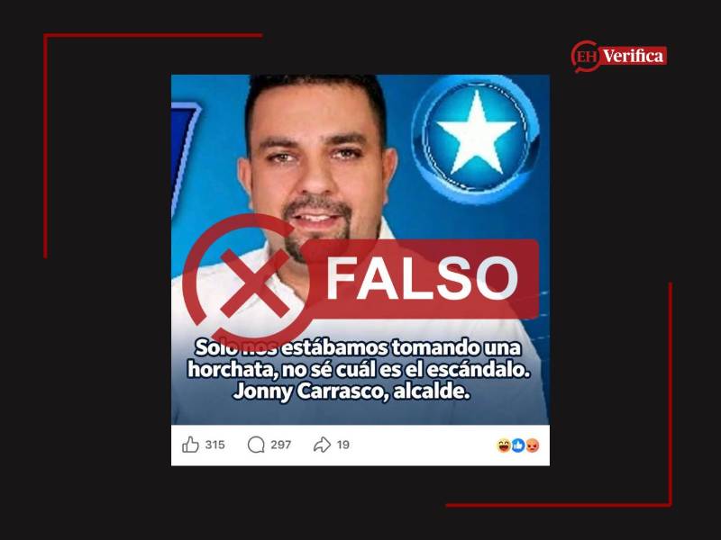 Captura de pantalla a una publicación de Facebook hecha el 13 de julio de 2026.
