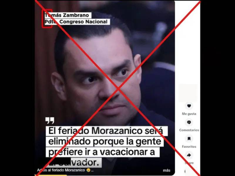 Captura de pantalla a una publicación de Tik Tok, hecha el 12 de octubre de 2026.