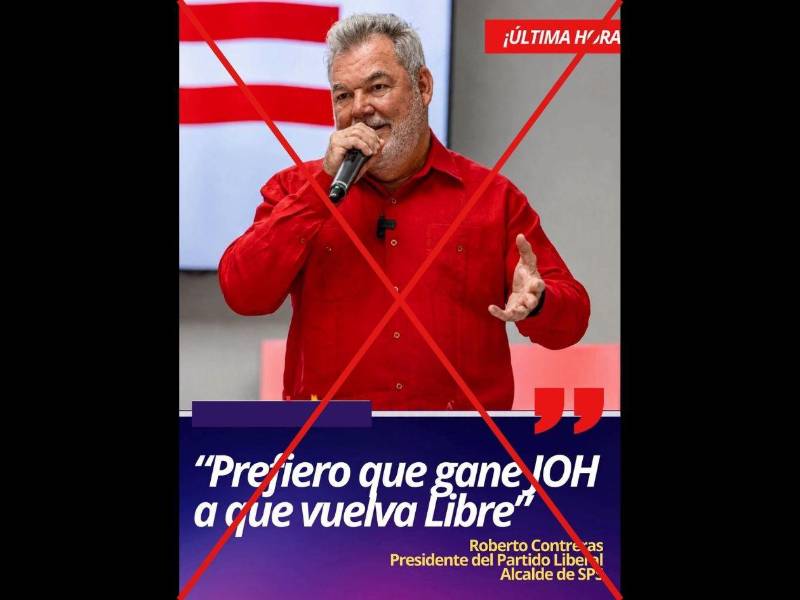 Captura de pantalla a una publicación de Facebook hecha el 13 de julio de 2026