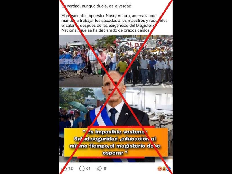 Captura de pantalla a una publicación de Facebook hecha el 2 de junio de 2026.