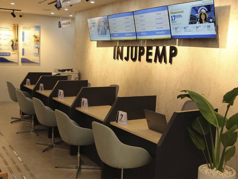 Las instalaciones de la nueva Agencia de Préstamos Injupemp ubicada en el Centro Cívico Gubernamental, permitirán a los afiliados realizar sus gestiones crediticias en un espacio más cercano a su entorno laboral.