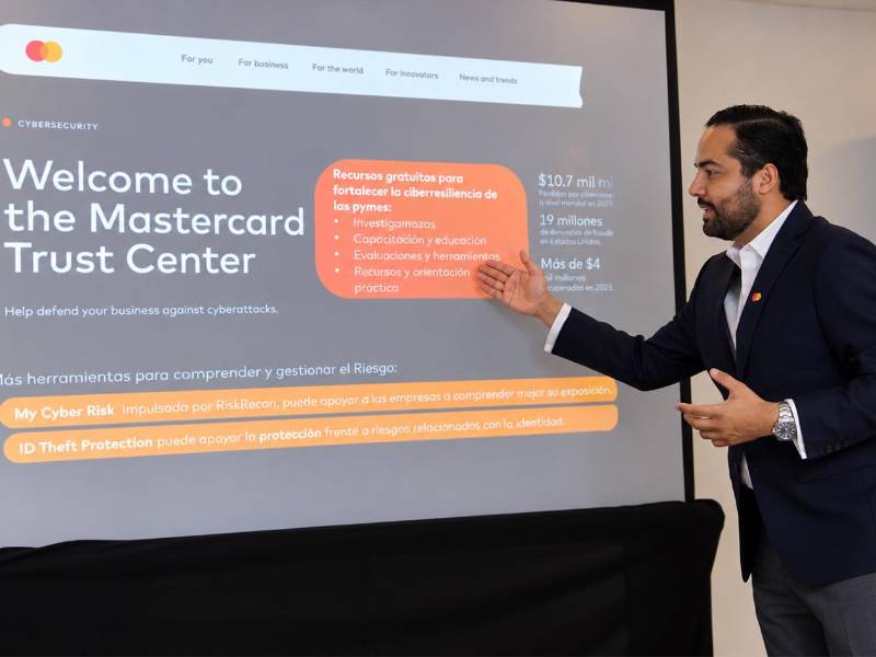 Mastercard Trust Center ofrece recursos e información para ayudar a las empresas a fortalecer su ciberseguridad, prevenir el fraude y proteger sus operaciones en el entorno digital.