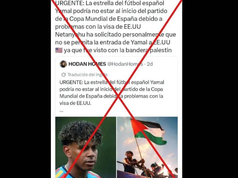 Captura de pantalla a una publicación de X hecha el 30 de junio de 2026.