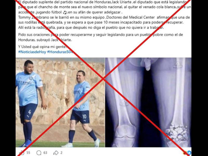 Captura de pantalla a una publicación de Facebook hecha el 5 de mayo de 2026.