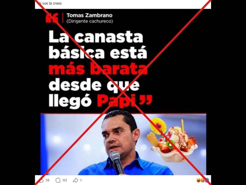 aptura de pantalla a una publicación de Facebook, hecha el 4 de agosto de 2026.