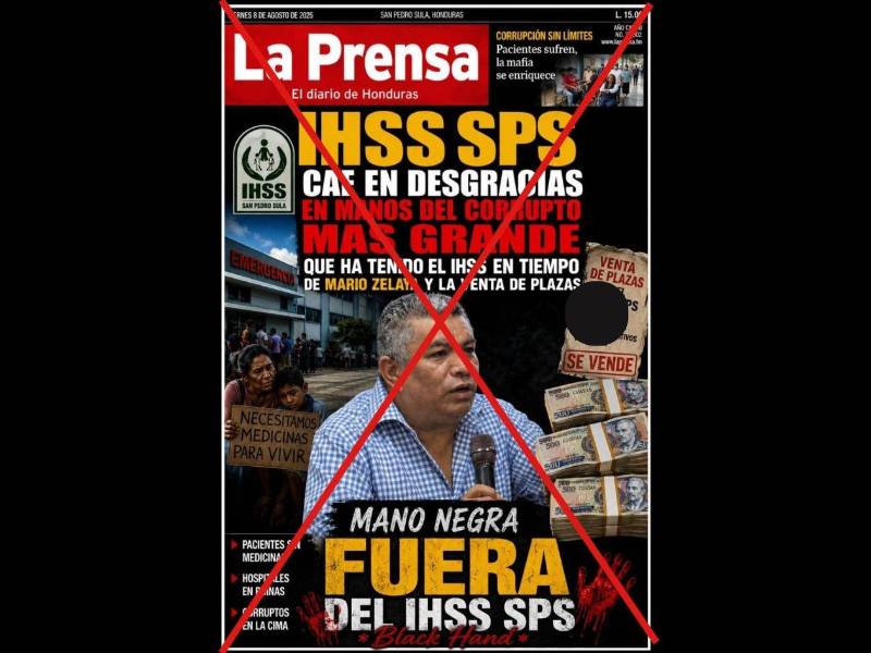 Captura de pantalla a una imagen que circula en WhatsApp hecha el 14 de agosto de 2026.