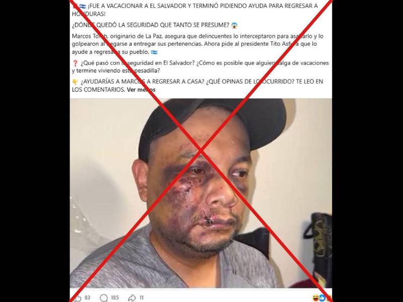 Captura de pantalla a una publicación de TikTok, hecha el 13 de octubre de 2026.