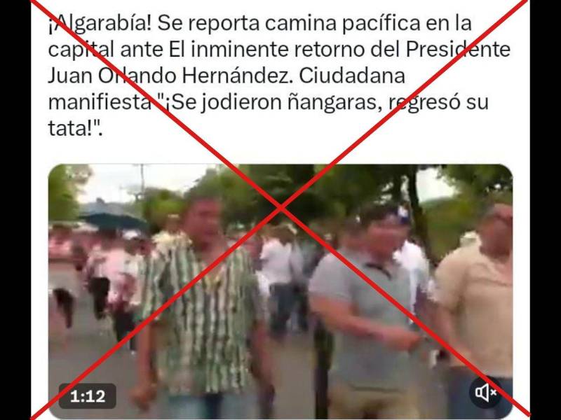 Captura de pantalla a una publicación de X hecha el 2 de julio de 2026.