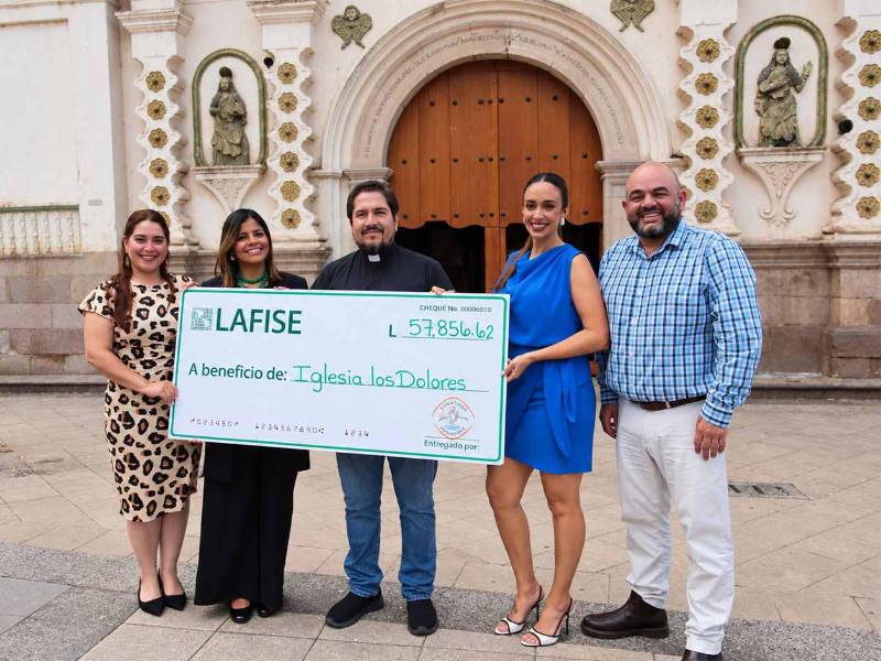 La recaudación de fondos fue un trabajo conjunto por Banco LAFISE, la Alcaldía Municipal del Distrito Central y CANATURH.