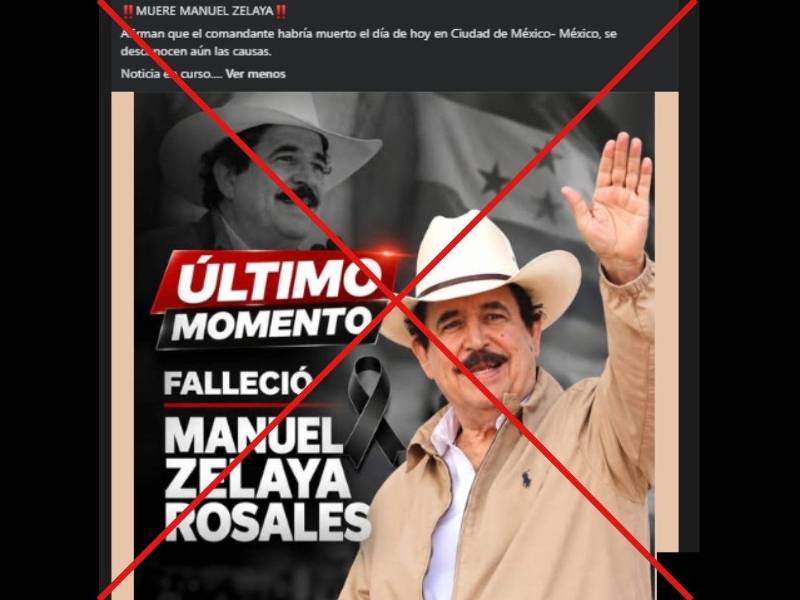 Captura de pantalla a una publicación en Facebook hecha el 2 de octubre de 2026.