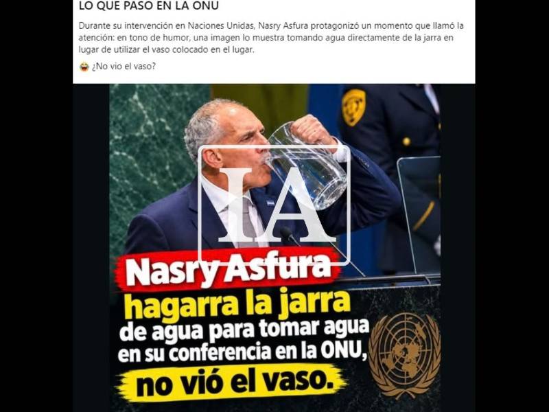 Captura de pantalla hecha a una publicacion de Facebook el 24 de septiembre de 2026
