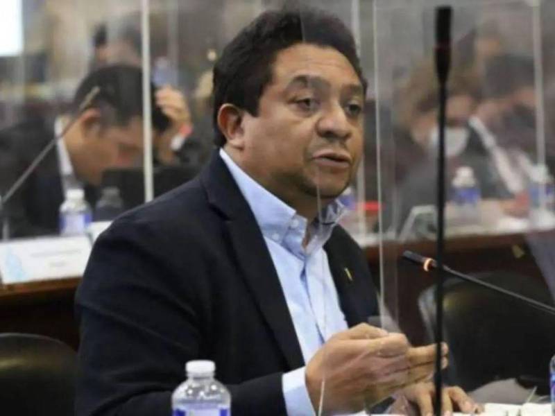 Ramón Barrios, diputado del partido Libertad y Refundación (Libre).