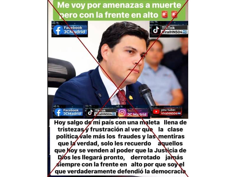 Captura de pantalla a una publicación de Facebook hecha el 17 de abril de 2026.