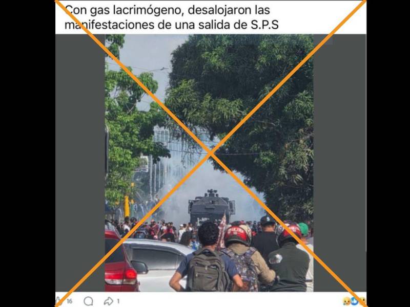 Captura de pantalla a una publicación de Facebook hecha el 6 de julio de 2026.